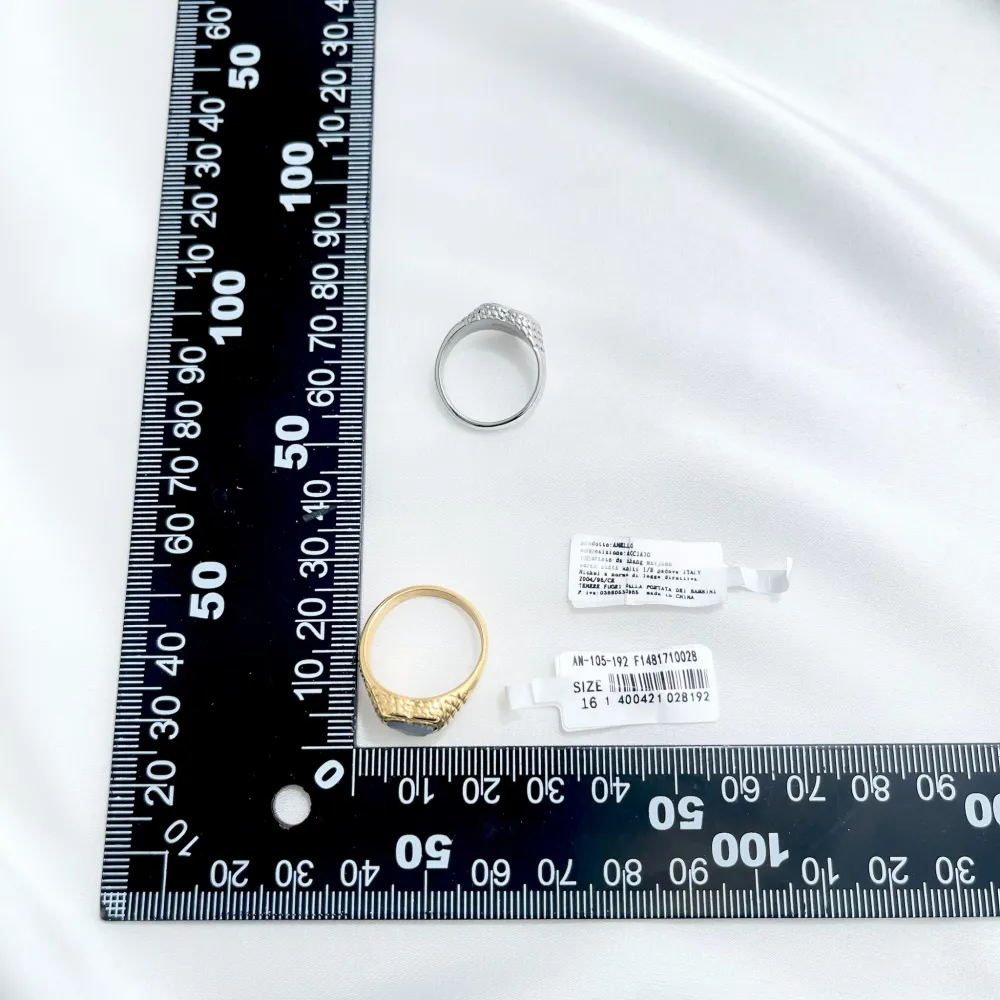 Cuore-Anello in Acciaio con Misura - AAM-105-192