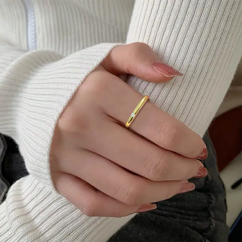 Fedine Quadrato con P.Luce-120Pz Anelli in Acciaio con Misura - AAM-413-335