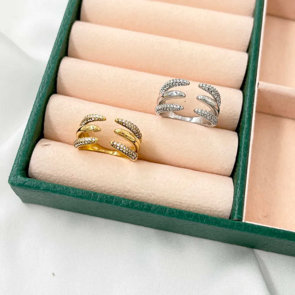 Multifili   -Anello Regolabile in Acciaio - AAR-103-AA5179R