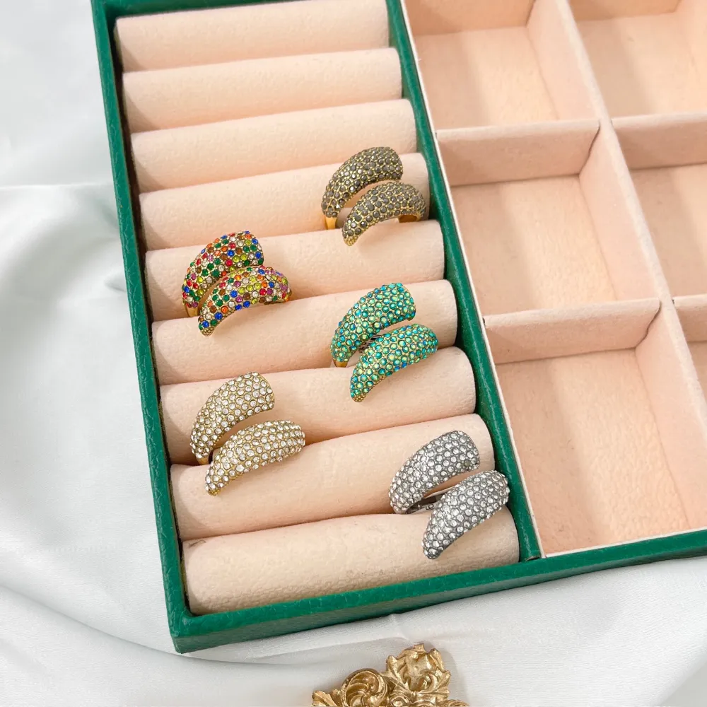 Mix Modelli-48 pz Anelli in Acciaio - AAR-732-125