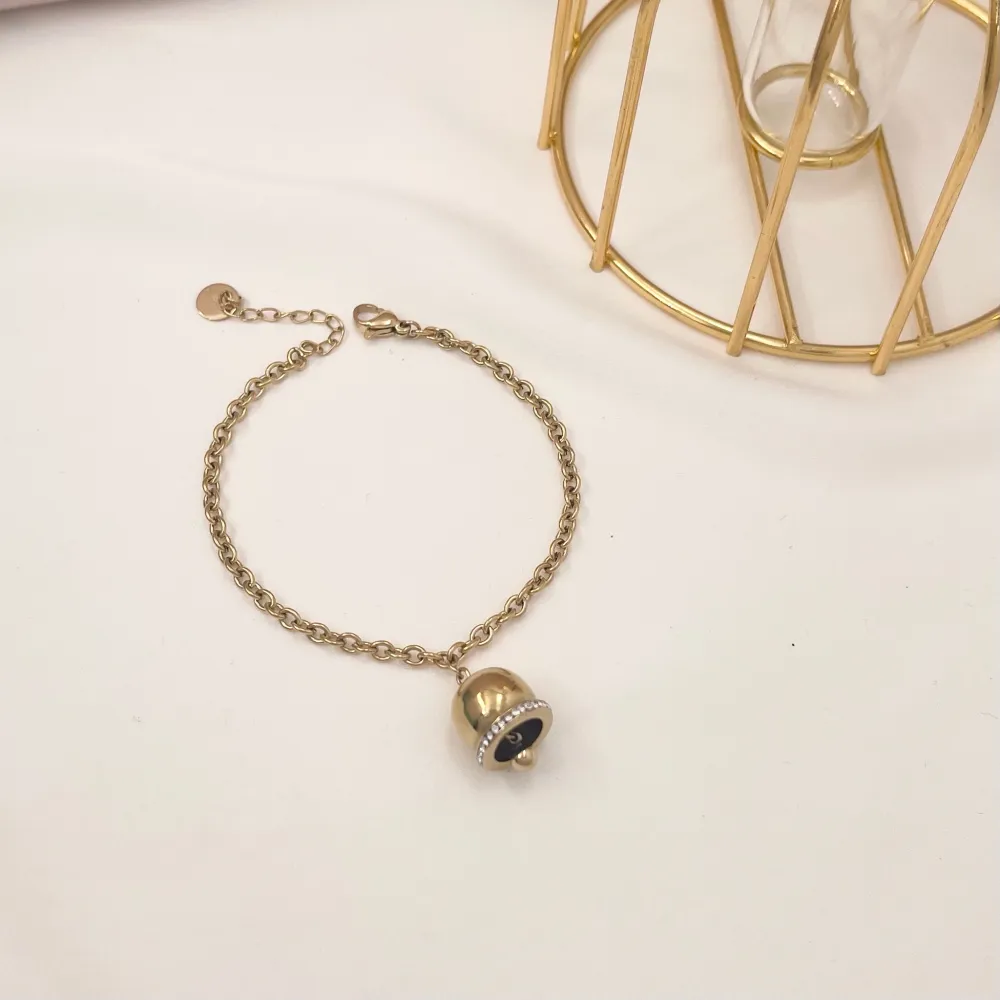 Campanello-Bracciale in Acciaio - BAC-103-AA2357B