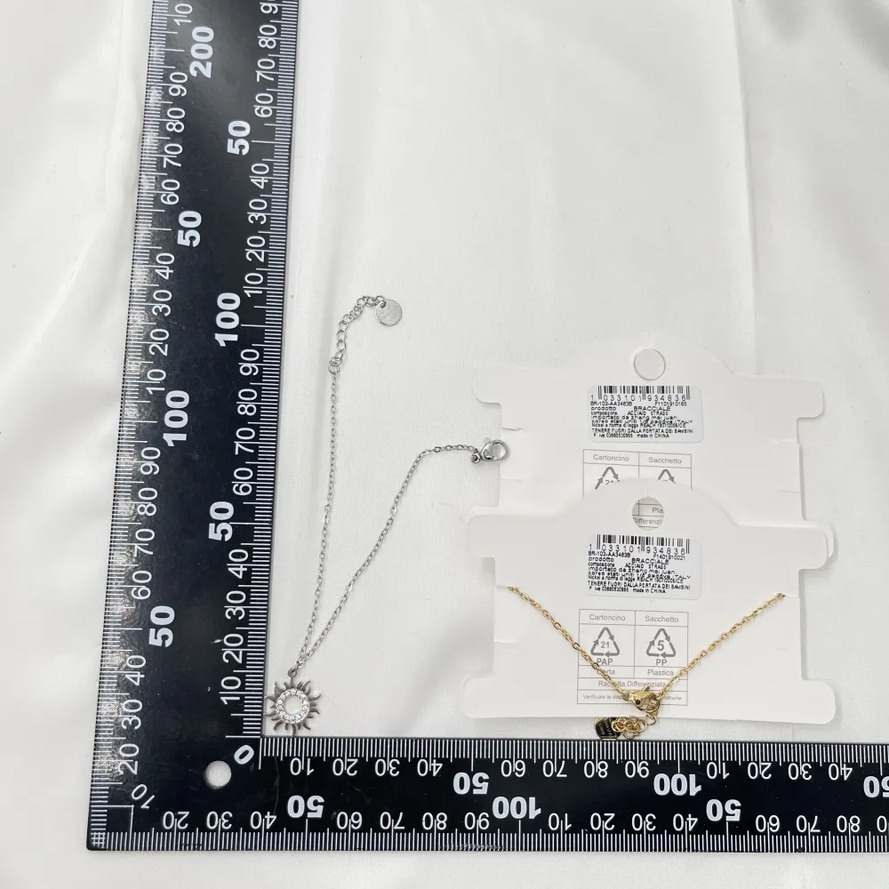 Sole-Bracciale in Acciaio con Chiusura - BAC-103-AA3483B