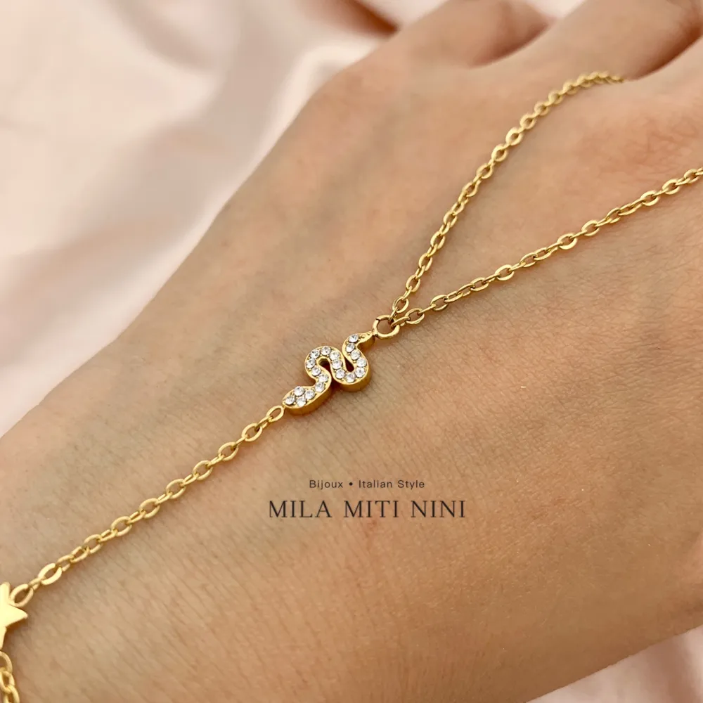 Serpente-Baciamano in Acciaio - BAC-103-AA371B