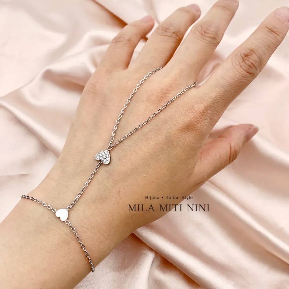 Cuore-Baciamano in Acciaio - BAC-103-AA372B