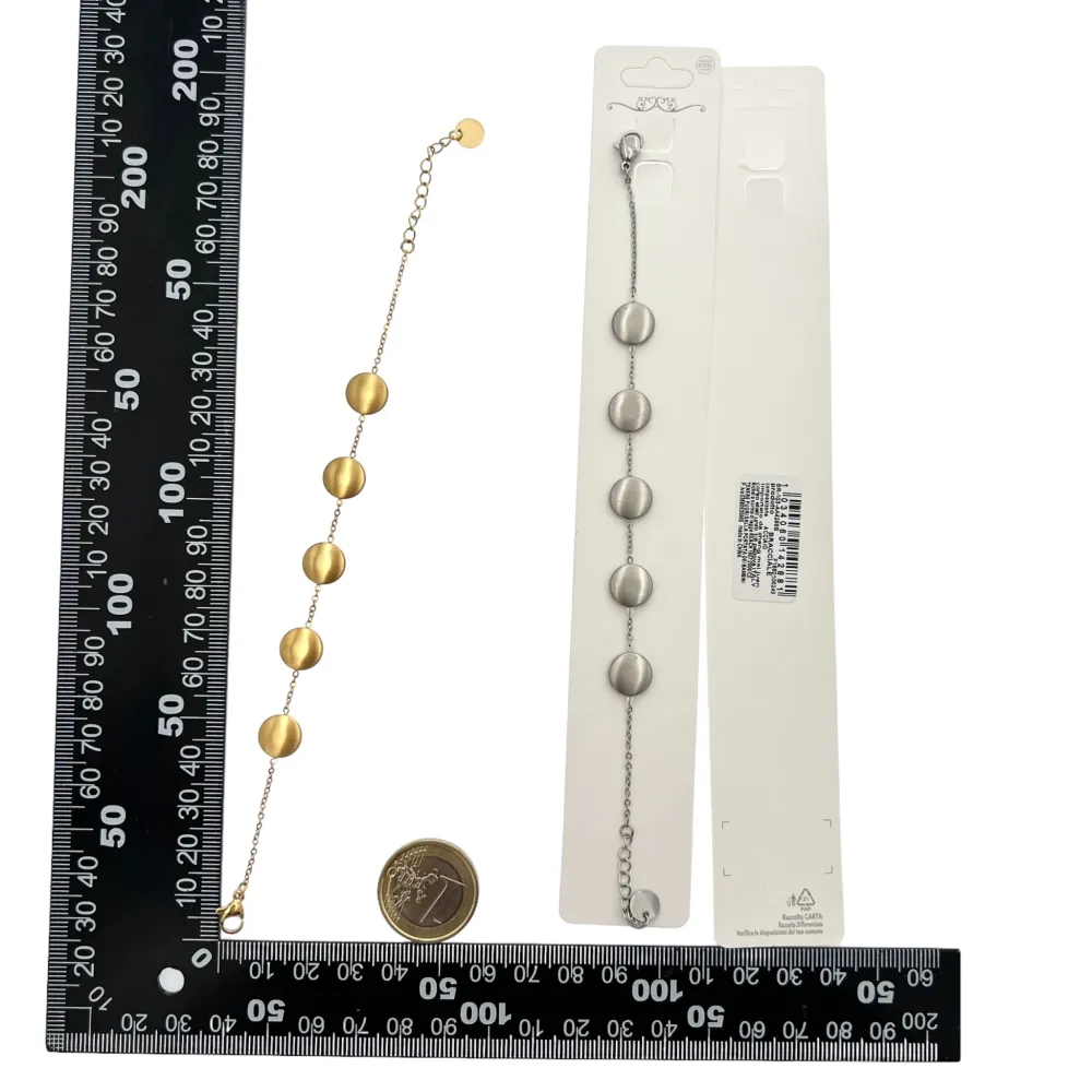 Tondo -Bracciale in Acciaio - BAC-103-AA4288B