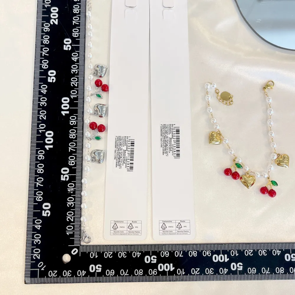 Ciliegia-Bracciale in Acciaio - BAC-103-AA5395B