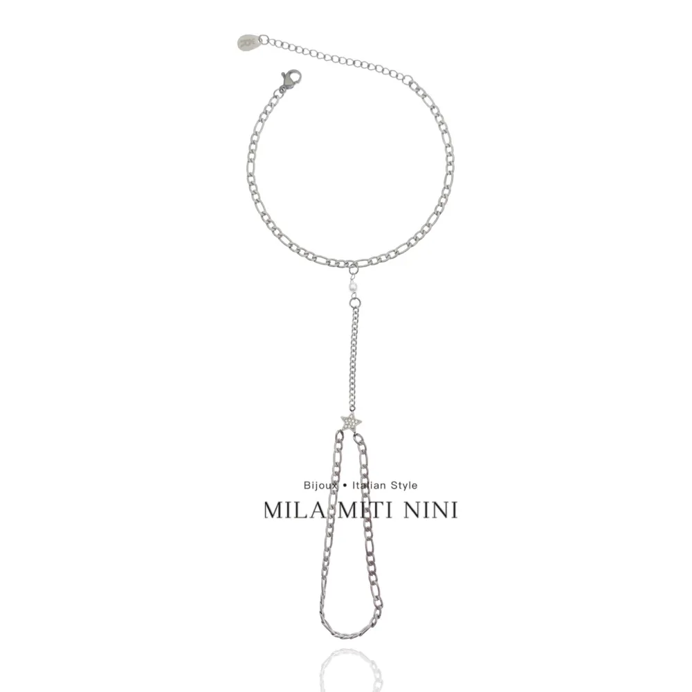 Stella Perla-Baciamano in Acciaio - BAC-413-1880