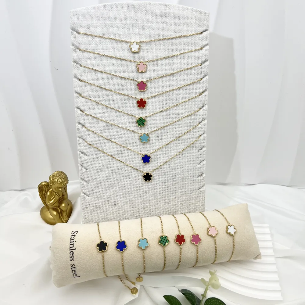 Fiore-Bracciale in Acciaio - BAC-413-2035