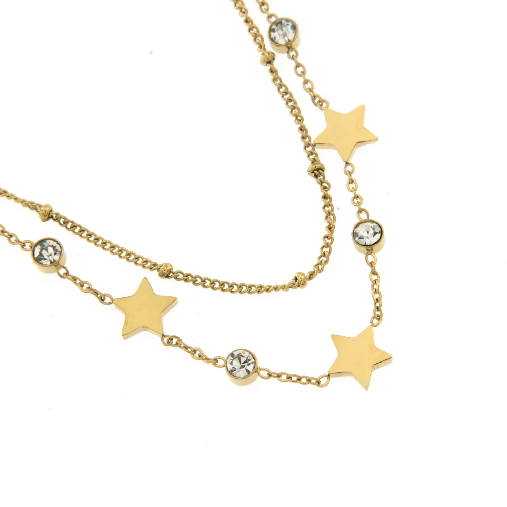 BAC5988-Stella P.luce-Bracciali in Acciaio con Chiusura - BAC413-727