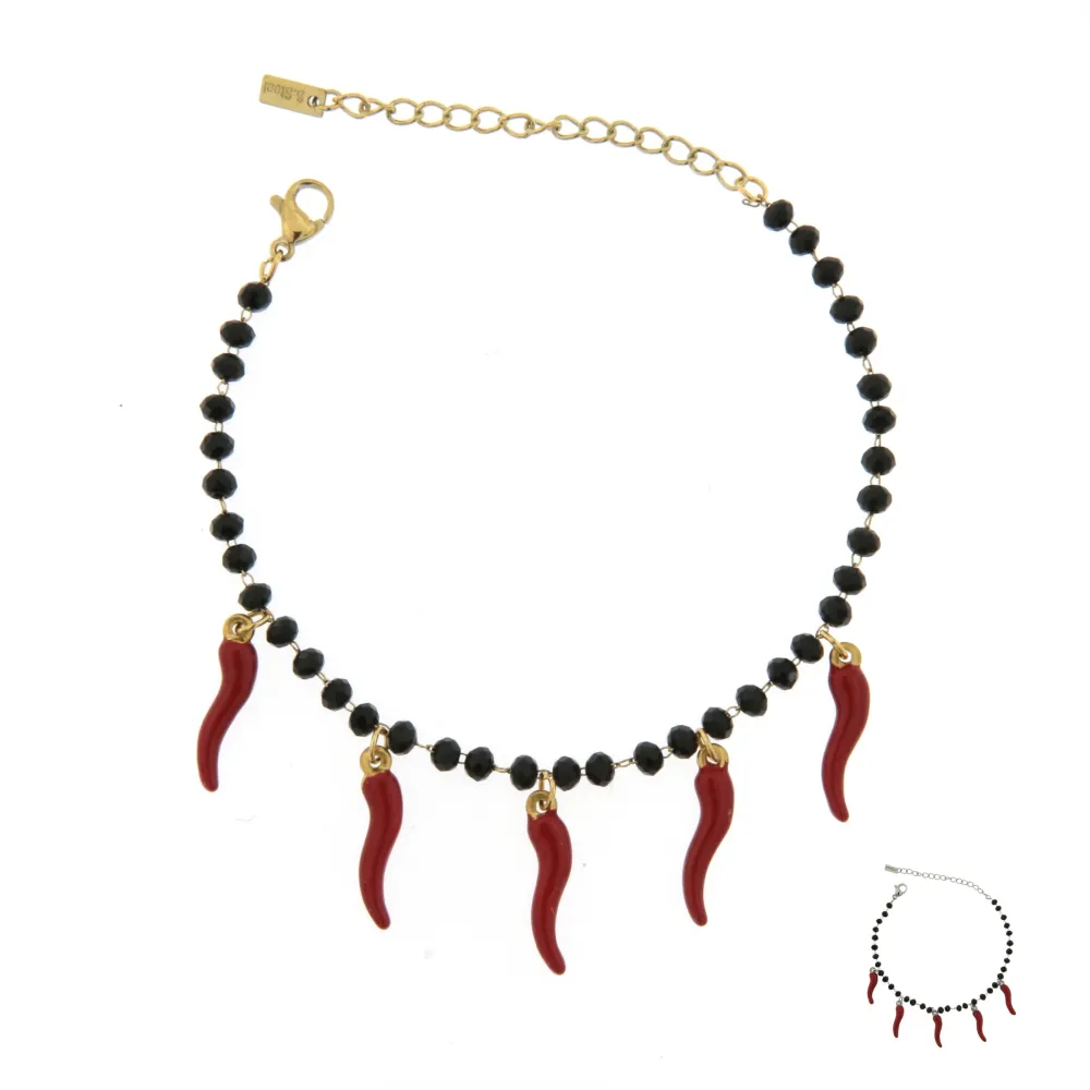 BAC6605-5 Cornini - Bracciale in Acciaio con Chiusura - BAC6605-5 Cornini - Bracciale in Acciaio con Chiusura