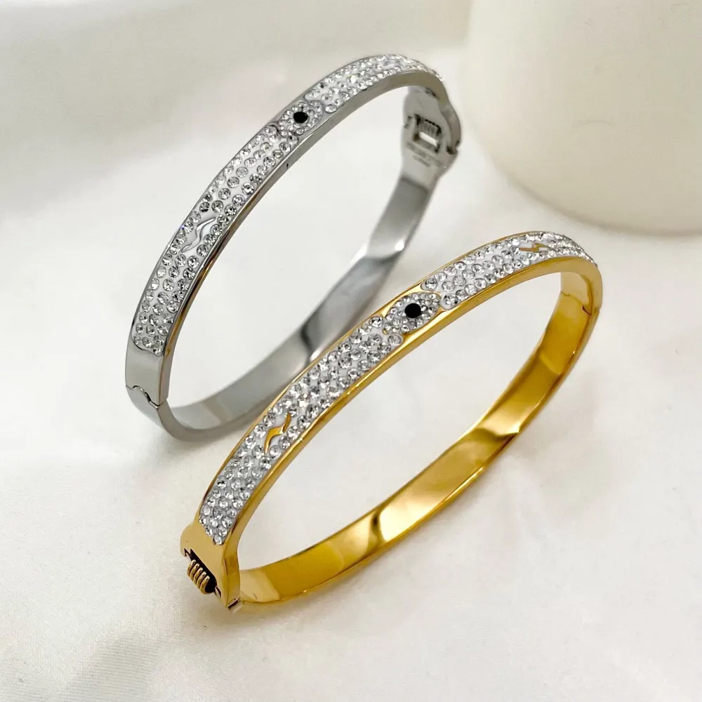 Occhio -Bracciale Rigido in Acciaio - BAR-413-1325