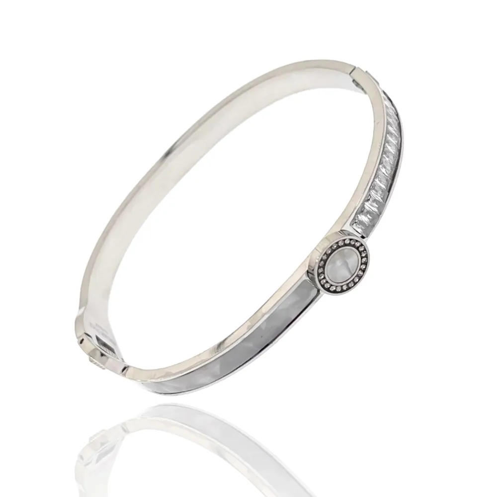 Tondo-Bracciale Rigido in Acciaio - BAR-413-2292