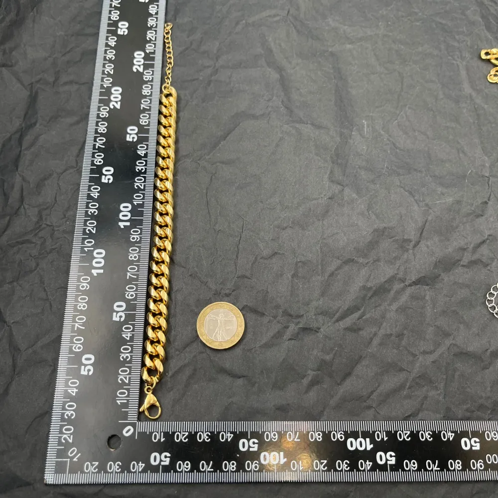 Catena Groumette Grande-Bracciale in Acciaio - BAU-208-234