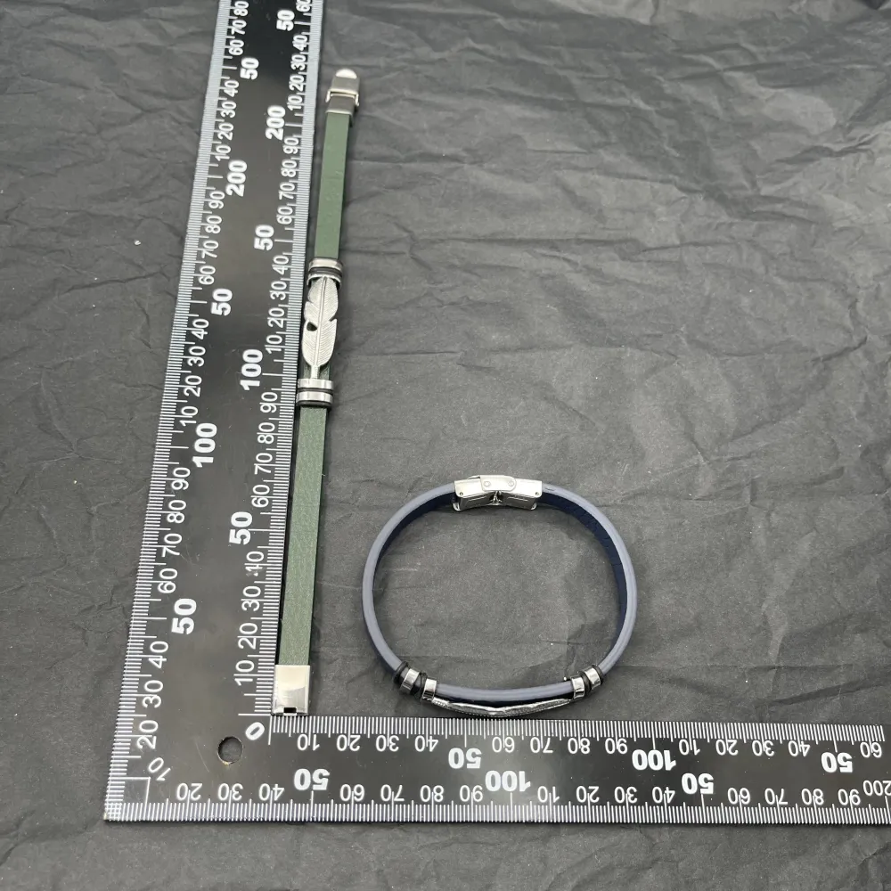 Piuma-Bracciale Uomo in Acciaio - BAU-600-H210