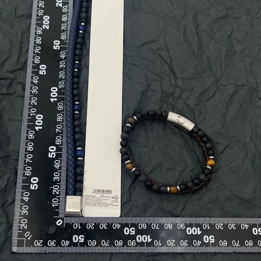 Multifili -Bracciale in Acciaio da Uomo - BAU-600-H257