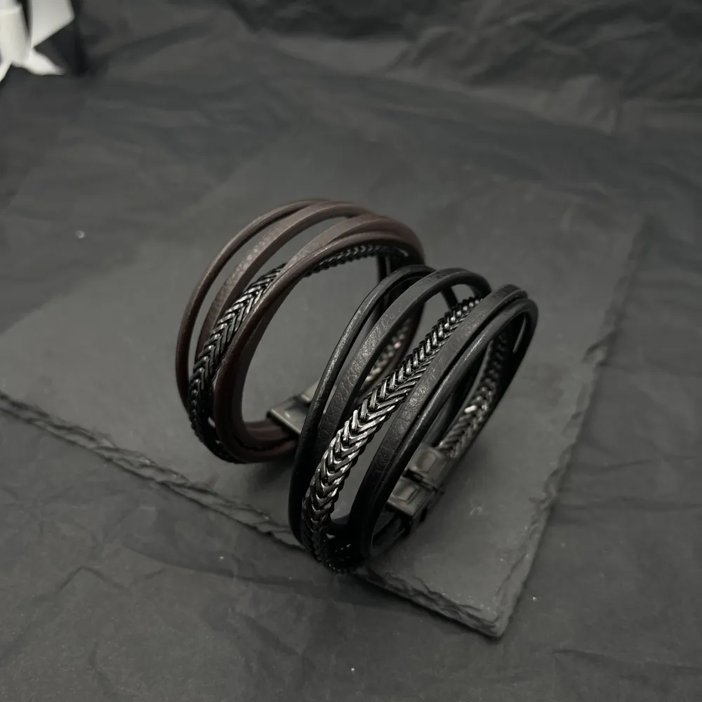 Multifili-Bracciale Uomo in Acciaio - BAU-720-01