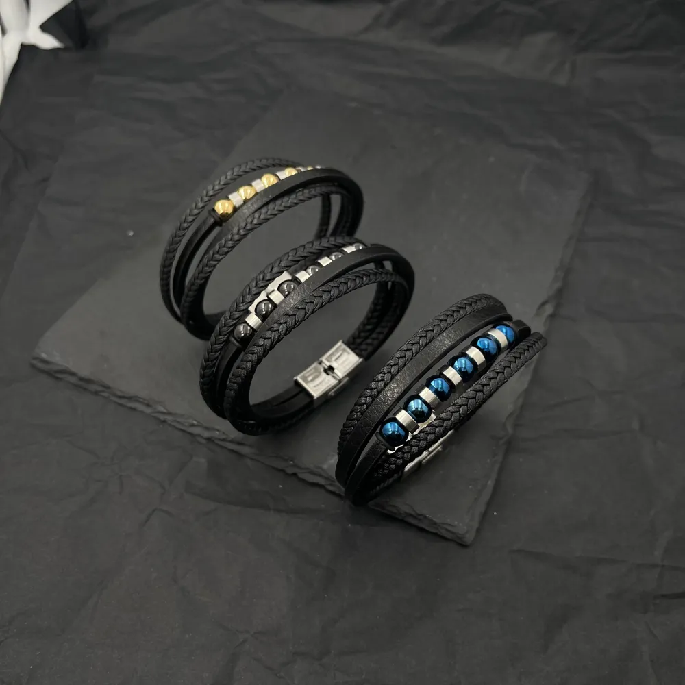 Multifili-Bracciale Uomo in Acciaio - BAU-720-08