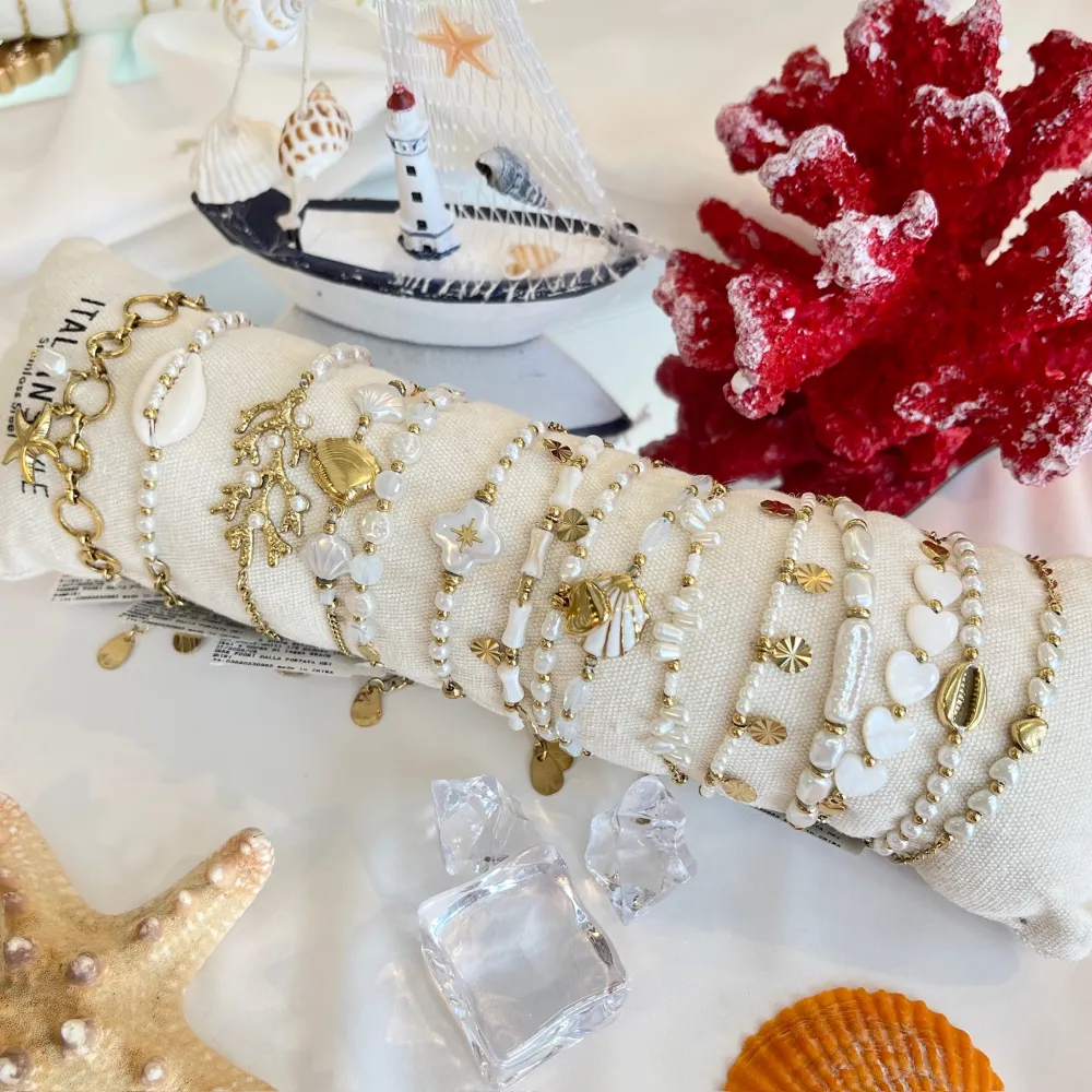 Mix Soggetti-15pz Bracciali in Acciaio - BPA-732-159