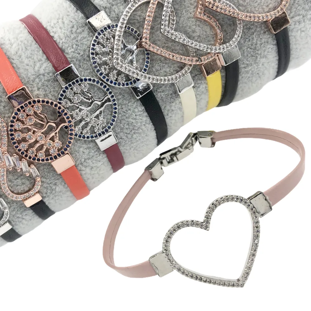 BPM468-03-Mix con Zirconia- 12 Pz Bracciali - BPM468-03-Mix con Zirconia- 12 Pz Bracciali