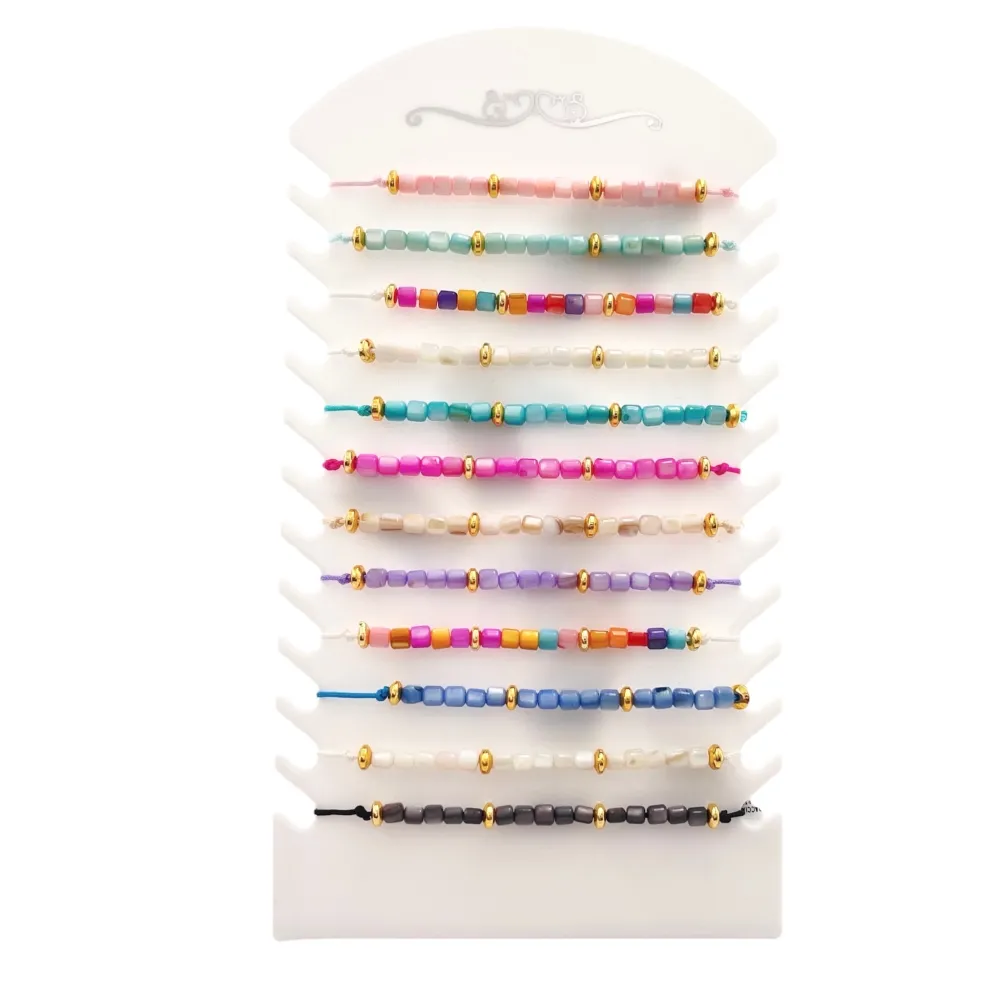 Perline -12pz Bracciali con Elastico - BPM-480-R28