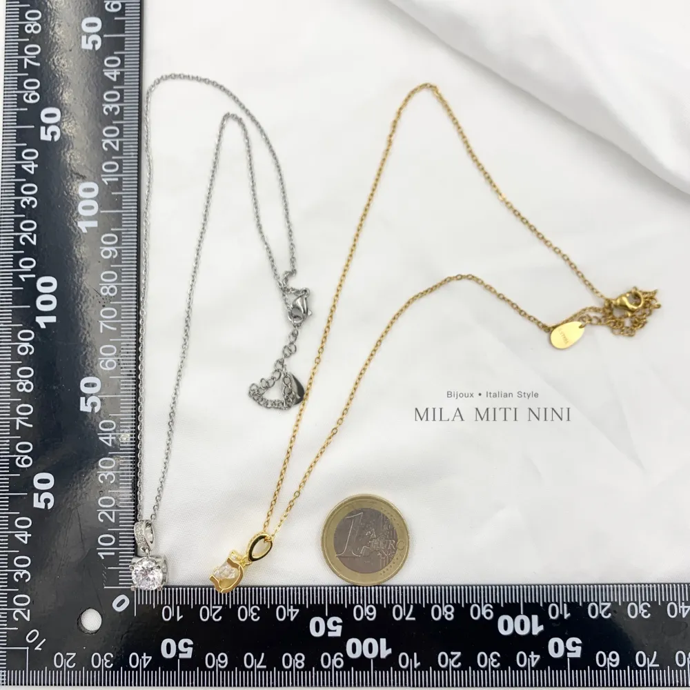 P.Luce 8mm-Collana Corta in Acciaio - CAC-413-01