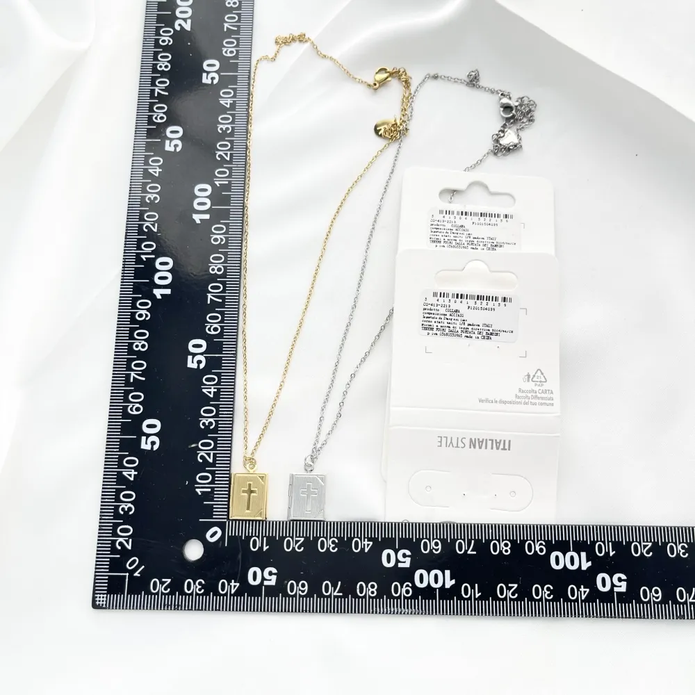 Bibbia Apribile-Collana Corta in Acciaio - CAC-413-2213