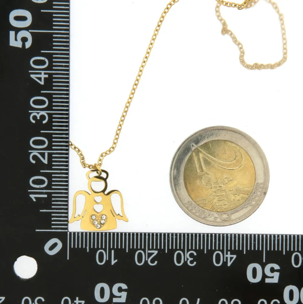 CAC6711-Angelo-Collana Girocollo in Acciaio - CAC-413-981