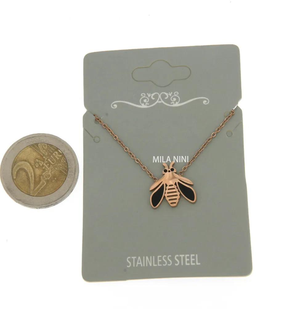 Ape - Girocollo in Acciaio con Strass - CAC6349-Ape - Girocollo in Acciaio con Strass