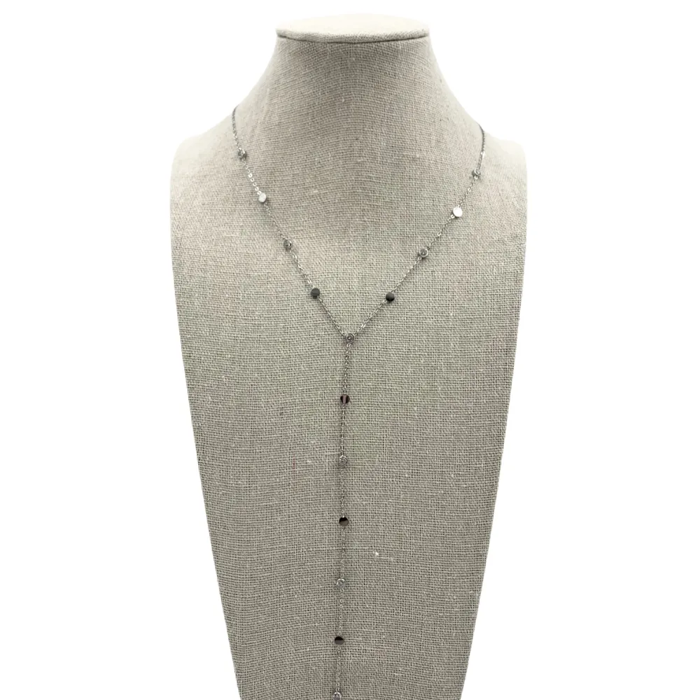 CAC-P.luce Pendente 5305 - Collana Corta in Acciaio - CAC-P.luce Pendente 5305 - Collana Corta in Acciaio