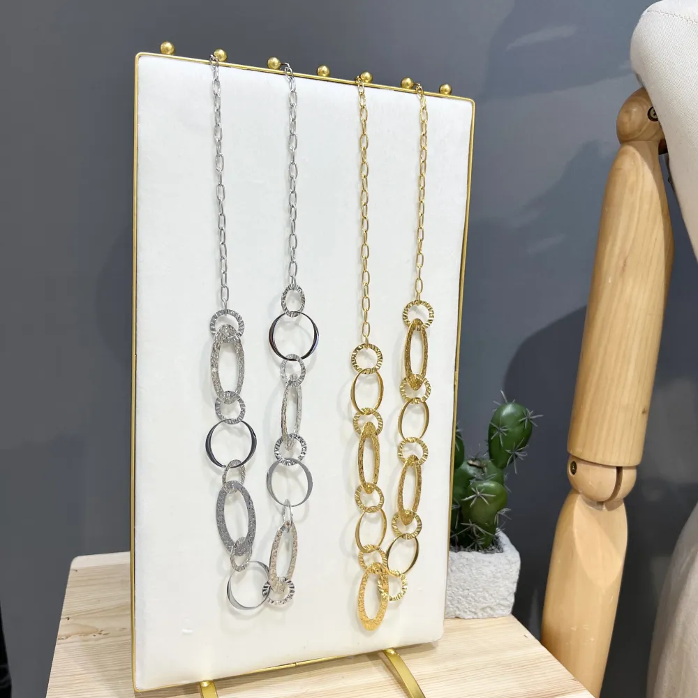 Catena-Collana Lunga  in Acciaio - CAL-759-27