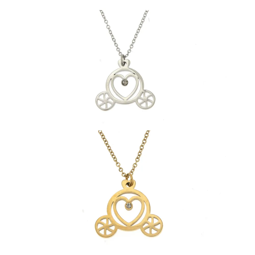 Carrozza 3105 - Collana Fine in Acciaio - Carrozza 3105 - Collana Fine in Acciaio