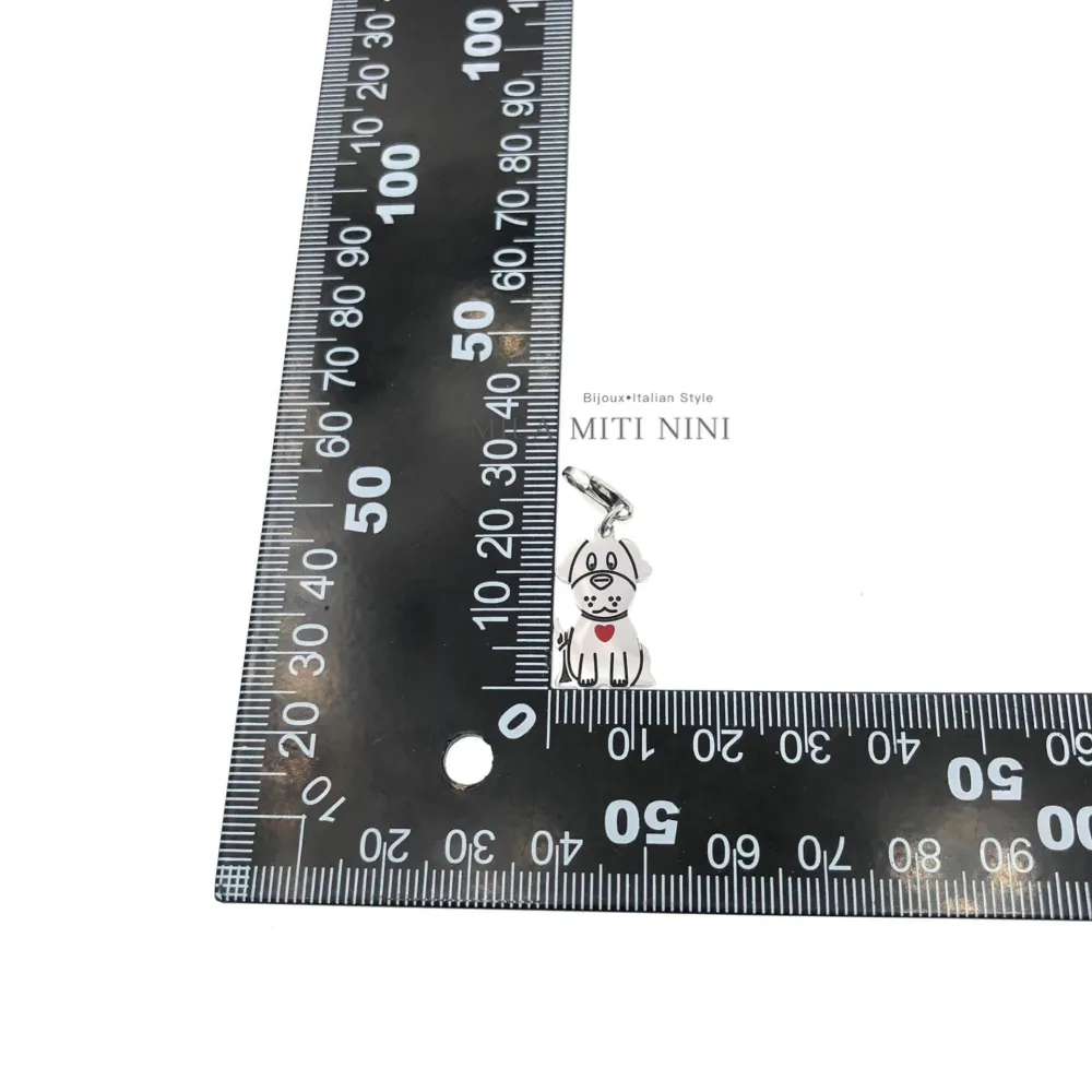 Cane-Ciondolo in Acciaio - CIO413-121