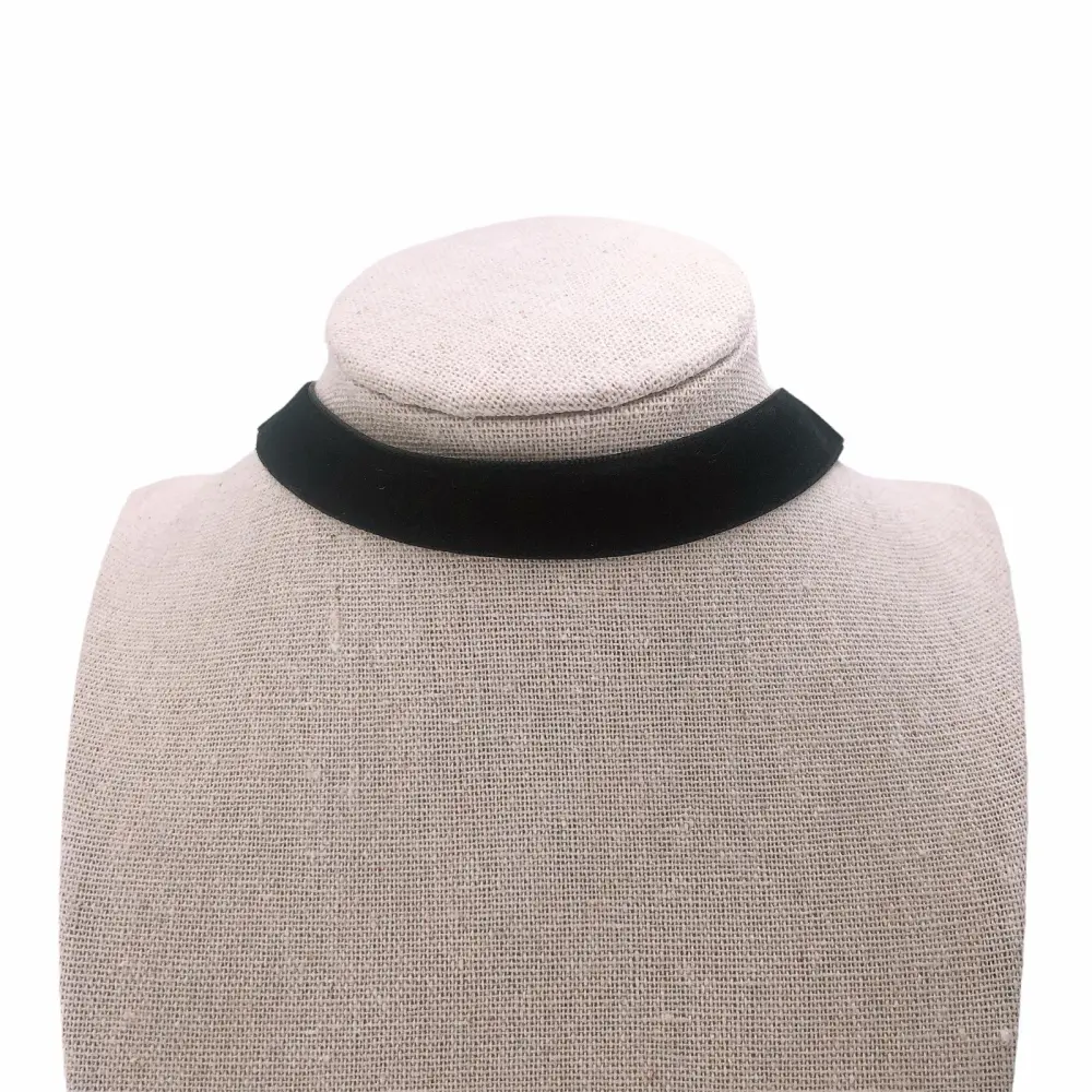 CK5906-Liscio Velluto 18mm -Choker Collarino - CK5906-Liscio Velluto 18mm -Choker Collarino