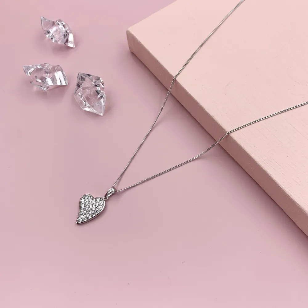 CMC6687-Cuore -Girocollo con Zirconia Xuping - CMC6687-Cuore -Girocollo con Zirconia Xuping