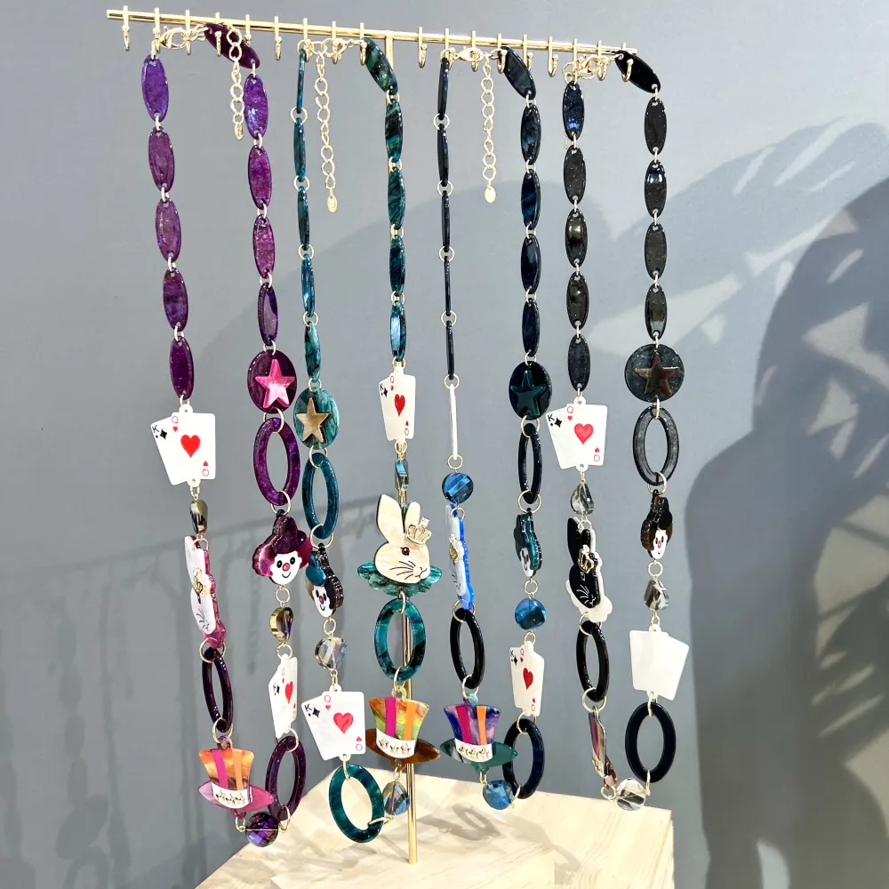 Circo Coniglio Pocker-Collana Lunga Moda - CML-16146-A