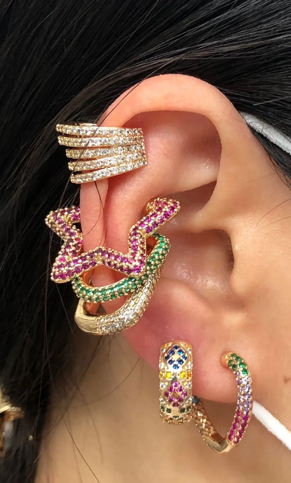 EK-Rettangolare 1030- Ear Cuff - EAK-109-05