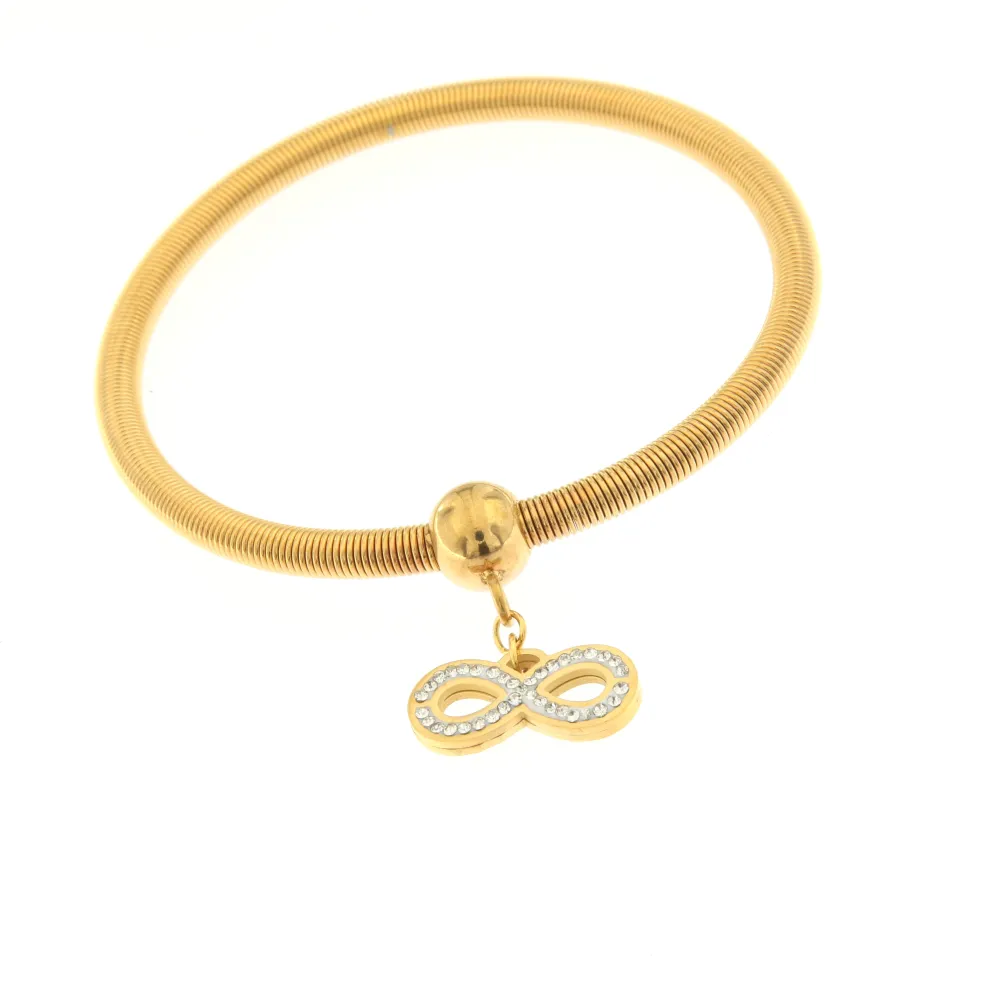 Infinito 1514 - Bracciale a Molla in Acciaio - Infinito 1514 - Bracciale a Molla in Acciaio