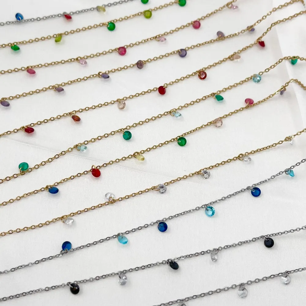 Punto Luce Zirconia-Caviglire in Acciaio - KAV-103-AA162B