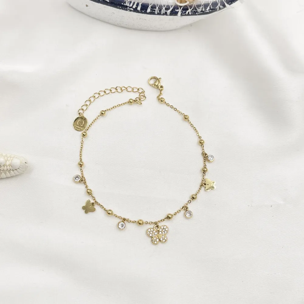 Farfalla-Cavigliera in Acciaio - KAV-103-AA4664B