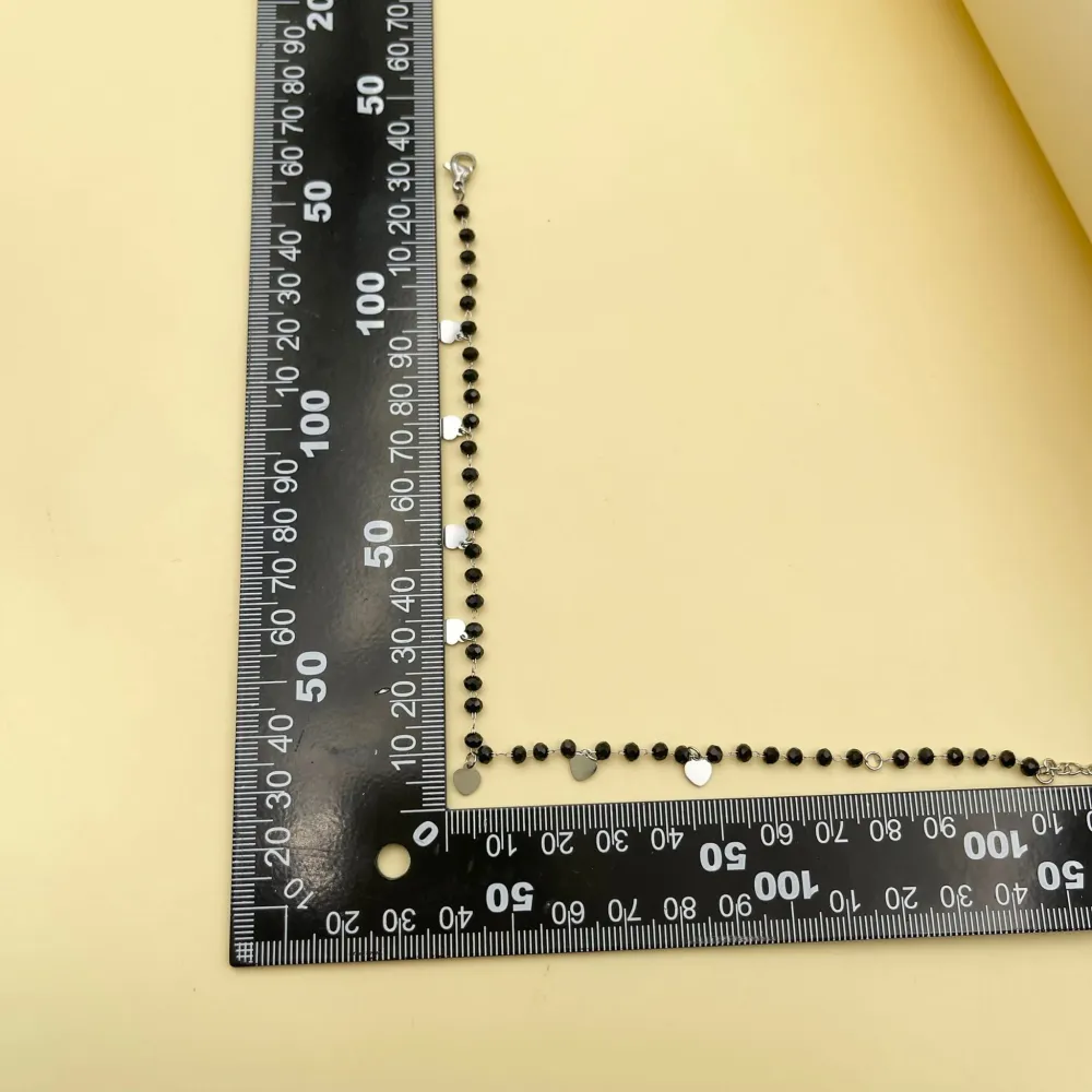 Cuore Rosario-Cavigliera in Acciaio - KAV-413-1584