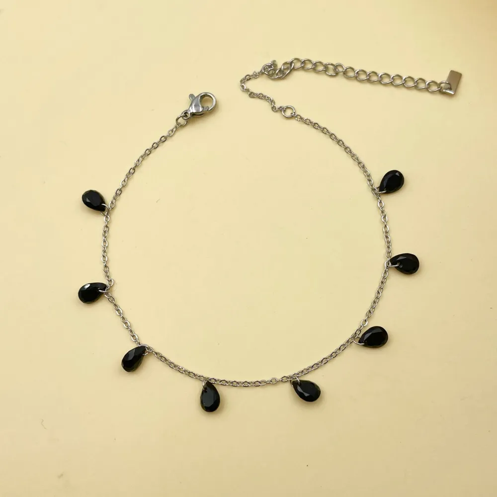 P.luce Goccia Zirconia-Cavigliera in Acciaio - KAV-413-205