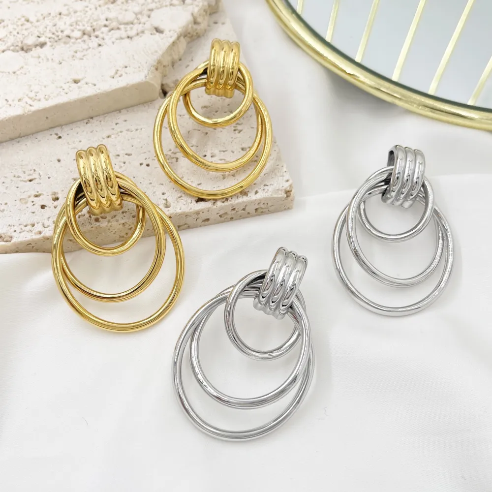 Pendente -Orecchini in Acciaio - OAP-103-AA4701