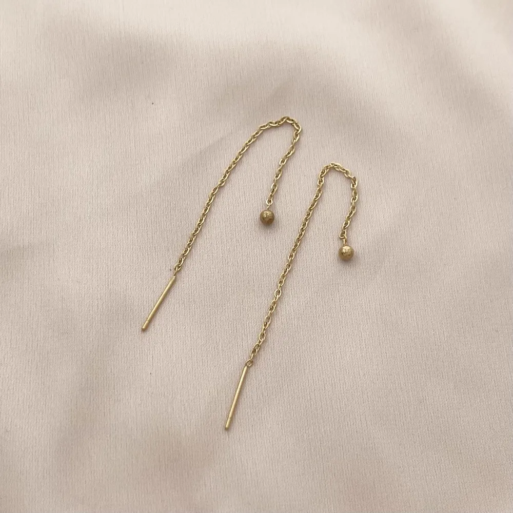 Pallina-Orecchini Saliscendi in Acciaio - OAP-103-AA796E 3mm