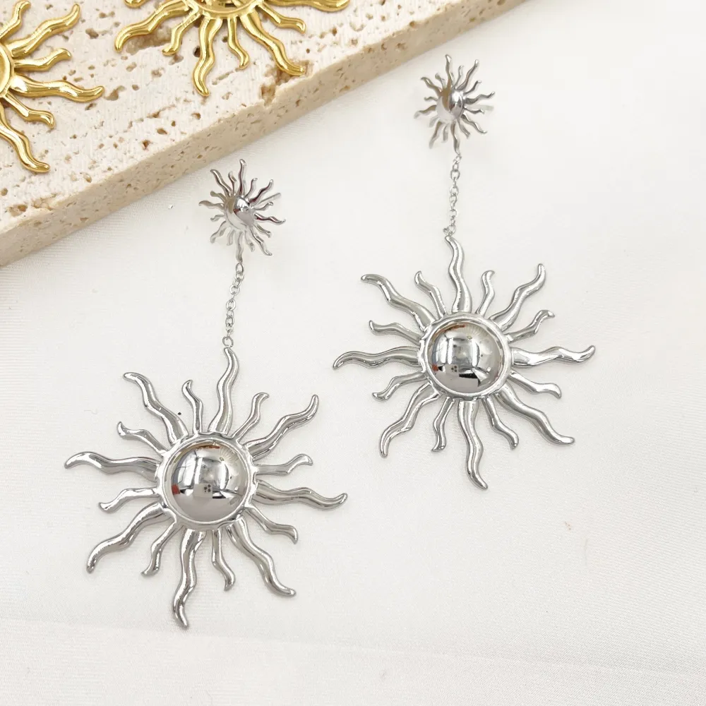 Sole-Orecchini in Acciaio - OAP-413-2422