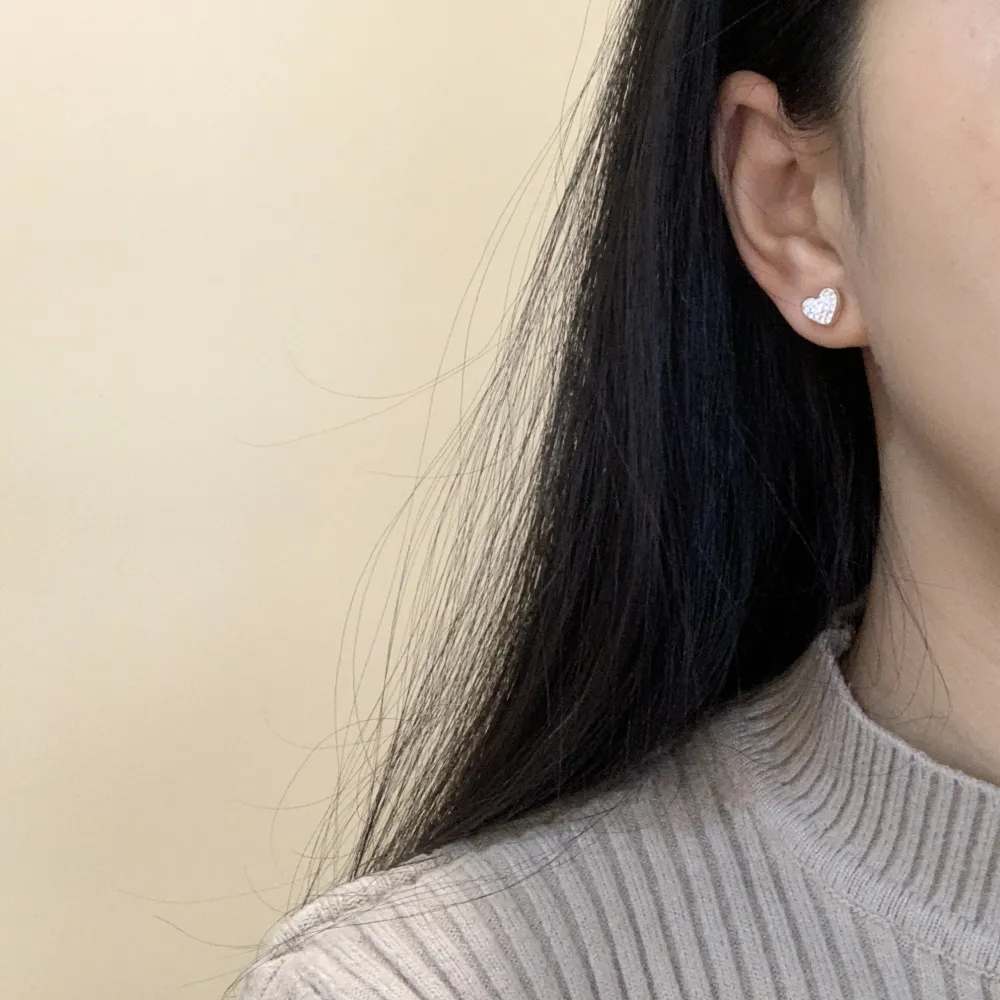 OAP6838-Cuore Love- Orecchini in Acciaio - OAP6838-Cuore Love- Orecchini in Acciaio