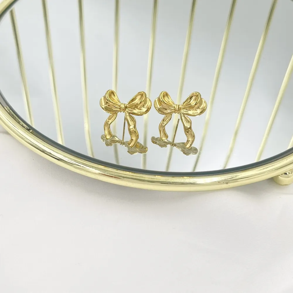 Fiocco-Orecchini in Acciaio - OAP-732-264