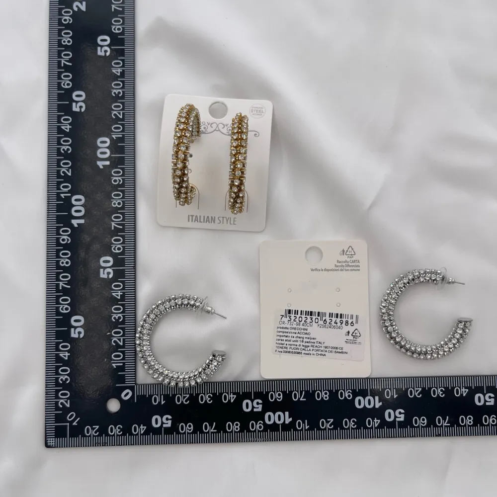 Cerchio -Orecchini in Acciaio - OAP-732-98 L 40mm