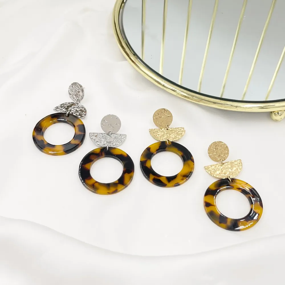 Cerchio-Orecchini in Acciaio - OAP-759-57