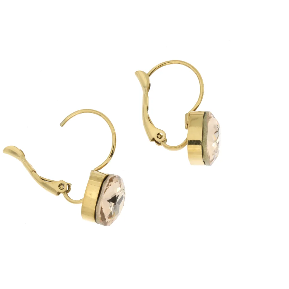 Oas-Punto Luce - Orecchini a monachella in acciaio - OAS-Punto Luce 4401 - Orecchini a monachella in acciaio