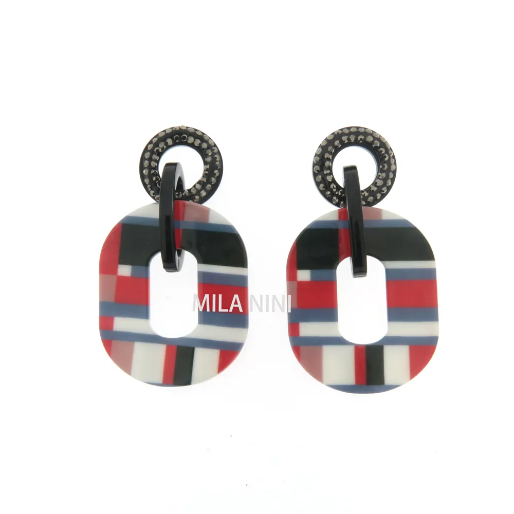 Orecchini moda in resina - OMM-104-S52